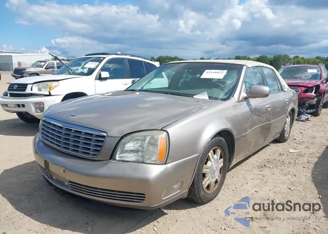 2004 Cadillac Deville Standard z USA, uszkodzony, nr VIN 1G6KD54Y84U116865